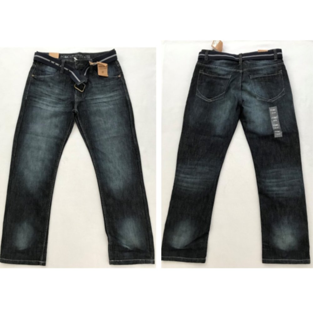 NWT PD&C, Men Jeans, W32xL30, Ezra, Fit Slim Straight, Authentic Apparel NY